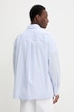 Ρούχα Βαμβακερό πουκάμισο Won Hundred 3557.14268 μπλε