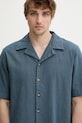 Βαμβακερό πουκάμισο Won Hundred μπλε 3560.14234