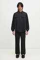 Helmut Lang koszula Uniform Shirt.Light klasyczny czarny O09HM507