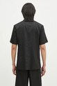 Одяг Сорочка з домішкою вовни Helmut Lang Modest Ss Sh.Tonal J O10HM506 чорний
