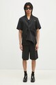 Сорочка з домішкою вовни Helmut Lang Modest Ss Sh.Tonal J O10HM506 чорний