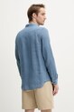 Oblečení Lněná košile PS Paul Smith M2R.614PB.P22354 modrá