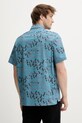 Одежда Хлопковая рубашка PS Paul Smith M2R.695U.P22315 бирюзовый