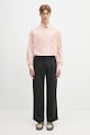 Pamučna košulja Drôle de Monsieur La Chemise Lavee Drule G.SH195.CO178.LPI roza