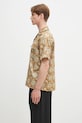 Памучна риза Drôle de Monsieur La Chemise Paisley G.SH203.CO189.MS кафяв SS25