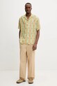 Drôle de Monsieur cămașă La Chemise Bijoux G.SH204.VI016.LGN verde SS25