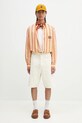 Drôle de Monsieur koszula bawełniana La Chemise Rayee G.SH208.CO117.CR pomarańczowy