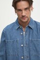 Τζιν πουκάμισο Hollister Co. μπλε KI325.5023.278