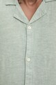 Lanena košulja Hollister Co. KI325.5096.300 zelena