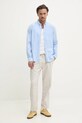 Hollister Co. camasa KI325.5121.210 albastru SS25