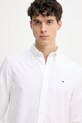 Bavlněná košile Tommy Hilfiger bílá MW0MW38556