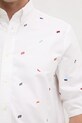 Tommy Hilfiger camicia in cotone MW0MW38563 bianco