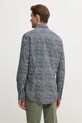 Хлопковая рубашка Tommy Hilfiger тёмно-синий MW0MW38999