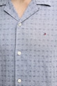 Tommy Hilfiger camasa din amestec de in MW0MW38564 albastru