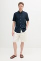 Рубашка Tommy Hilfiger MW0MW38576 тёмно-синий SS25