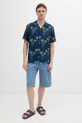 Рубашка Tommy Hilfiger MW0MW38580 тёмно-синий SS25