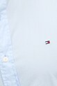 Tommy Hilfiger koszula bawełniana MW0MW39966 niebieski