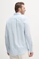 Одяг Сорочка з домішкою льону Tommy Hilfiger MW0MW40702 блакитний