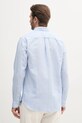Îmbrăcăminte Tommy Hilfiger cămașă din amestec de in MW0MW40704 albastru