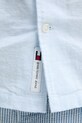 Tommy Jeans cămașă din amestec de in DM0DM20895 albastru