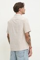Ρούχα Πουκάμισο με μείγμα από λινό Abercrombie & Fitch KI125.5175.400 μπεζ