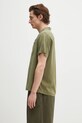 Barbour koszula Barbour Archer Relaxed Fit S/S Shirt MSH5612 zielony SS25