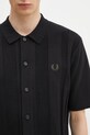Хлопковая рубашка Fred Perry чёрный K9727.102