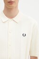 Fred Perry camicia in cotone beige K9727.560