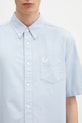 Хлопковая рубашка Fred Perry голубой M8730.146