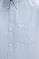 Fred Perry koszula bawełniana M8730.146 niebieski