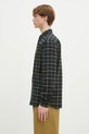 Fred Perry cotton shirt M9621.608 navy SS25