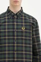 Fred Perry cotton shirt navy M9621.608