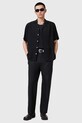 Рубашка AllSaints MADIN чёрный M038SC