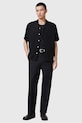 Сорочка AllSaints MADIN M038SC чорний