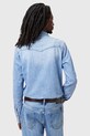 Джинсовая рубашка AllSaints MACGOWAN голубой M050SC