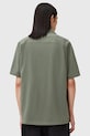 AllSaints cămașă din bumbac HUDSON verde M081SA