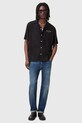Рубашка AllSaints UNDRGNDBOWA M034SC чёрный