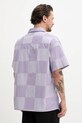 Îmbrăcăminte Vans cămașă din bumbac VN000M18E571 violet