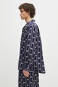 Рубашка Needles One-Up - Papillon Stripe QV106 тёмно-синий SS25