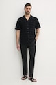 BALR. camasa din bumbac B1132.1014 negru SS25