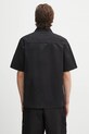Clothing Axel Arigato cotton shirt Stitch Embroidered Shirt A3050001 black