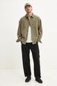 Βαμβακερό πουκάμισο Dickies DK0A4YF5MGR1 πράσινο SS25