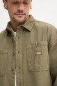 Dickies koszula bawełniana zielony DK0A4YF5MGR1