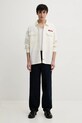 Памучна риза Dickies DK0A4Z7PC481 бежов SS25