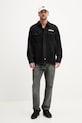 Βαμβακερό πουκάμισο Dickies DK0A4Z7PBLK1 μαύρο SS25