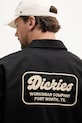 Βαμβακερό πουκάμισο Dickies DK0A4Z7PBLK1 μαύρο