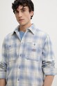 Памучна риза Dickies син DK0A4XGTK371