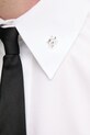 Bavlněná košile Karl Lagerfeld KL STUDIO bílá 552699.605422