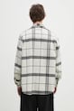 Одежда Рубашка с примесью шерсти MKI MIYUKI ZOKU Check Flannel Shirt CHECK.FLANNEL.SHIRT.OFF бежевый