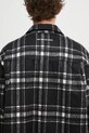 Риза с вълна MKI MIYUKI ZOKU Check Flannel Shirt черен CHECK.FLANNEL.SHIRT.BLA